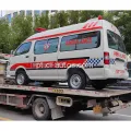 Ambulância de Dragão Dourado Pequeno Carro Médico em Emergência de Veículos Hospitalares de Ambulância